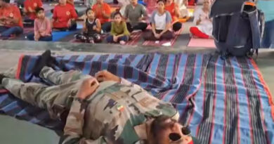 soldier died at yoga camp